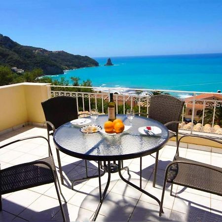 Natalia Apartment B With Panoramic Sea Views Of Agios Gordios Bay Exteriér fotografie